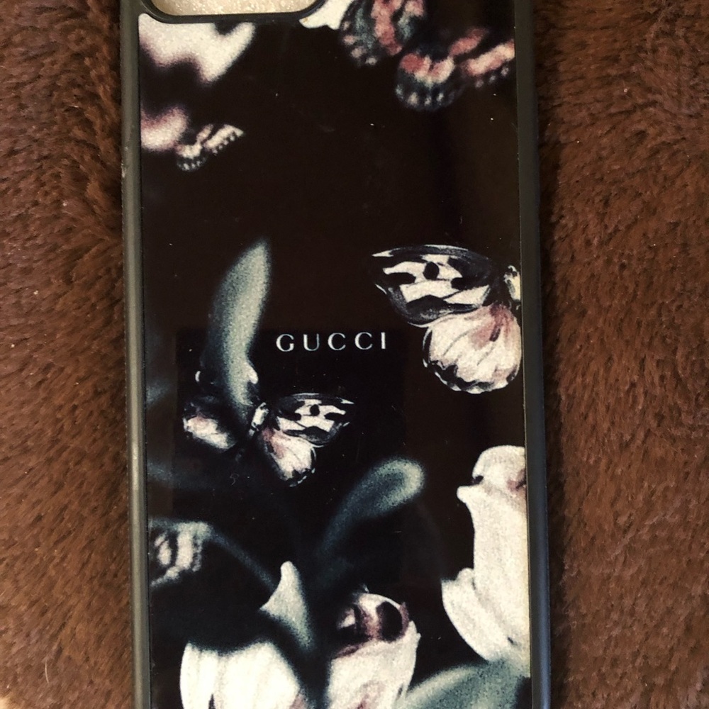 Gucci Black Butterfly Phone Case